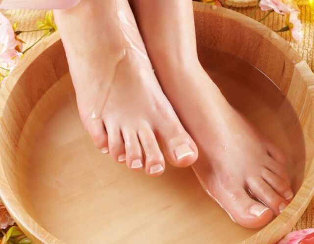 foot bath for fungal infection